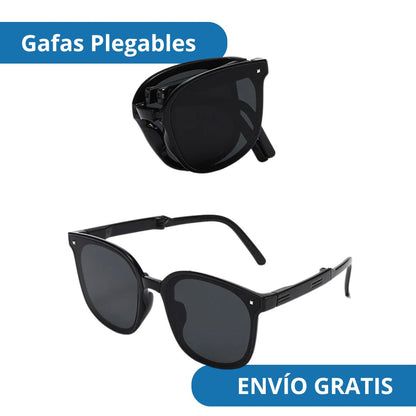 Gafas de Sol Versal - Negras Plegables